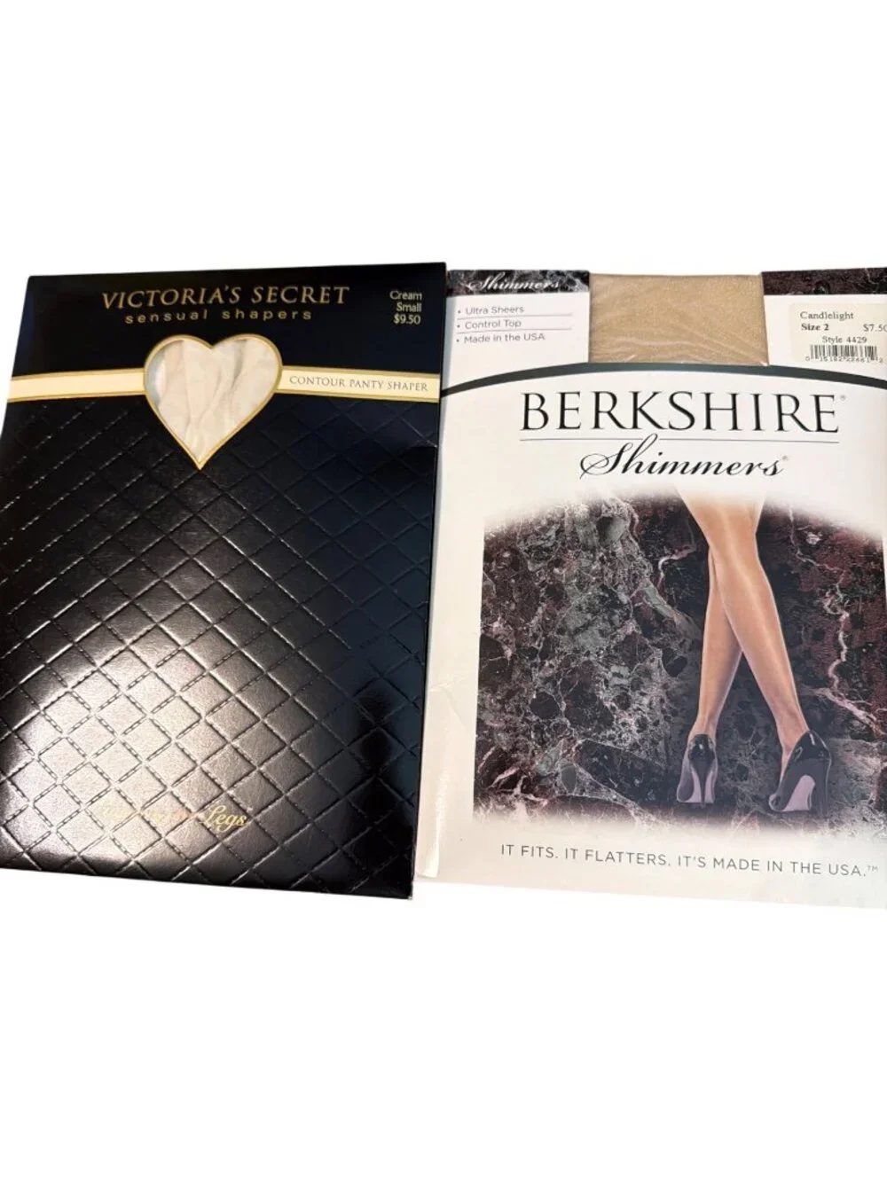 7 Pair Tights Pantyhose Victorias Secret Sensual Shapers Hanes Berkshire NEW